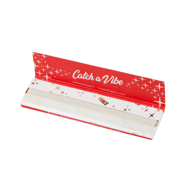 Vibes Rolling Papers- Hemp- King Size Slim
