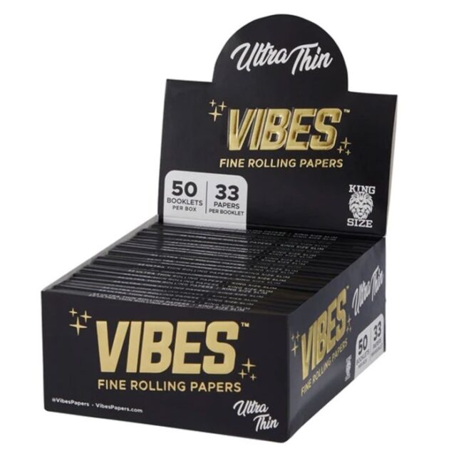 Vibes Rolling Papers - Ultra Thin- King Size Slim