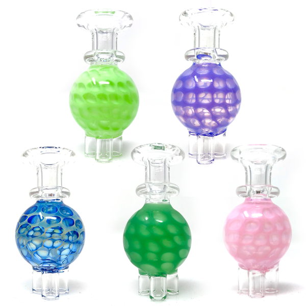 Alien Flower Monkey Triple Flow Bubble Cap in Assorted Colours