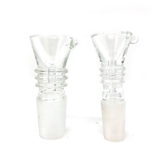 Alien Flower Monkey Cone Bowls - Clear