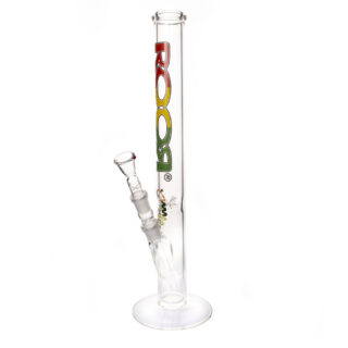 ROOR 5mm Ice Master - Rasta 45cm Glass Bong