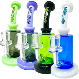 Alien Flower Monkey Power Can Double Colour (Inline Perc) Rig - Assorted Colours
