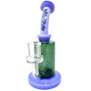 Alien Flower Monkey Power Can Double Colour (Inline Perc) Rig - Purple