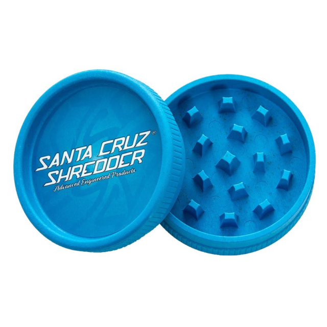 Santa Cruz Hemp Grinder 2-Piece - Blue