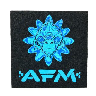 Alien Flower Monkey Mood Mat (14cm) - Blue