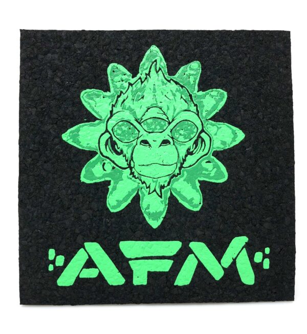 Alien Flower Monkey Mood Mat (14cm) - Green