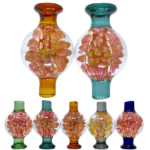 Alien Flower Monkey Pineapple Bubble Carb Cap Multiple Colour Variations