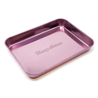 Blazy Susan Purple Stainless Steel Rolling Tray