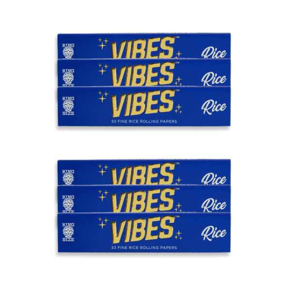 Vibes Rolling Papers- Rice- King Size Slim - Image 2
