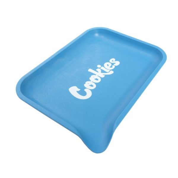 Santa Cruz x Cookies Hemp Rolling Tray - Blue