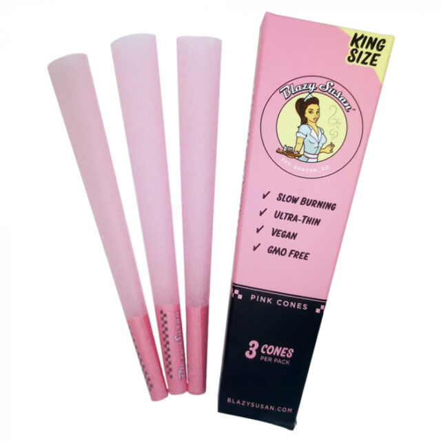Blazy Susan Pre Rolled Cones King Size - Pack of 3