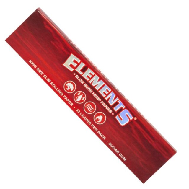 Elements Slow Burn Hemp Papers - King Size Slim