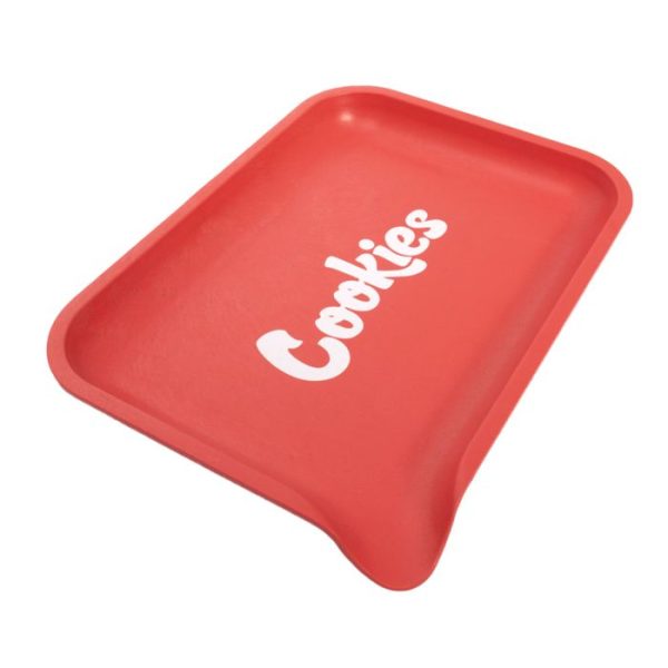 Santa Cruz x Cookies Hemp Rolling Tray - Red