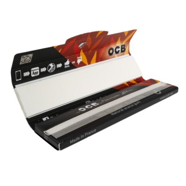 OCB Premium Slim King Size + Tips Open Packaging
