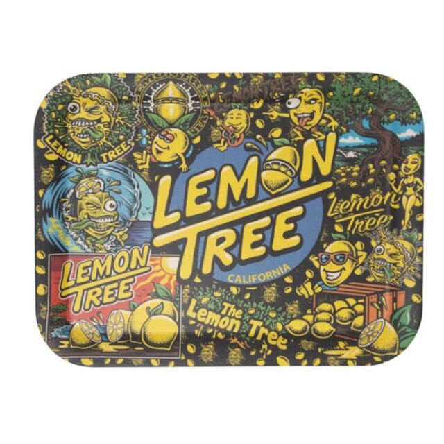Lemon Life SC Blue Dot Lemon Tree Rolling Tray