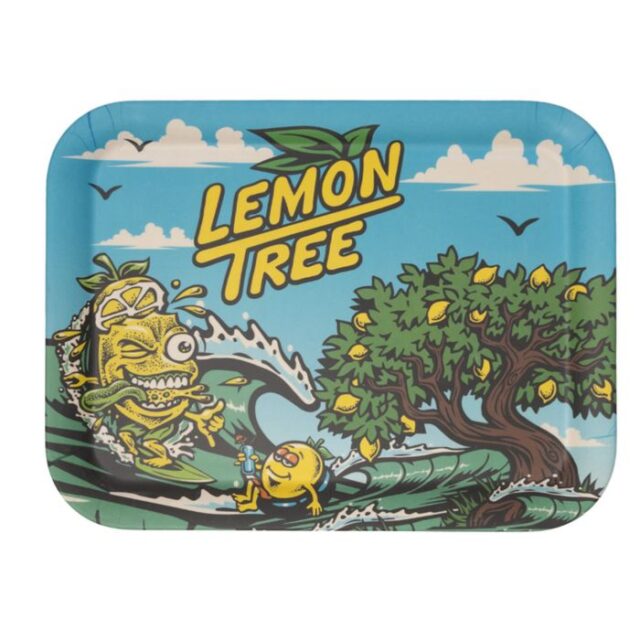 Lemon Life SC Wave Rider Lemon Tree Rolling Tray