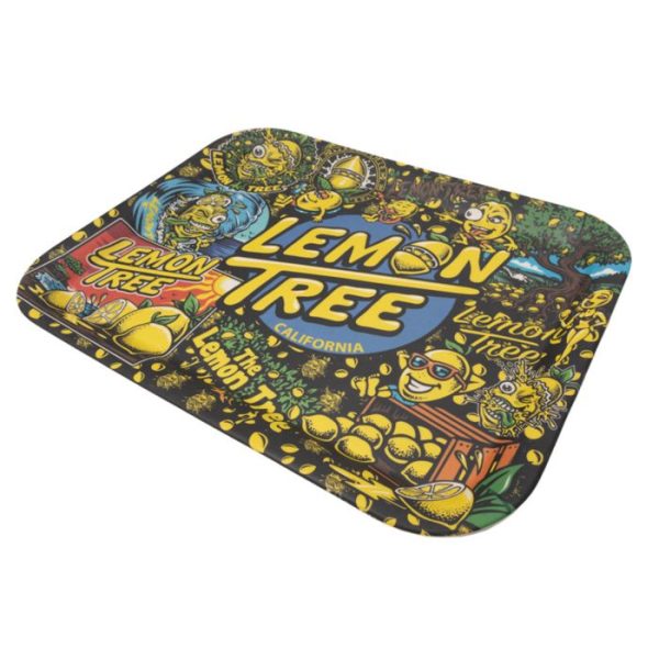 Lemon Life SC Blue Dot Lemon Tree Rolling Tray