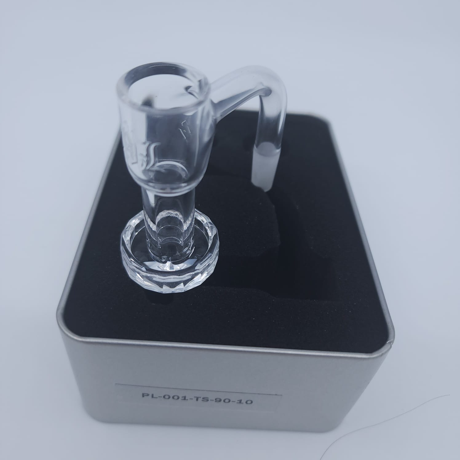 Diamond Bottomed Terp Slurper Quartz 45 Degree Banger with Slurper Set by Privileged Lungs - Image 2