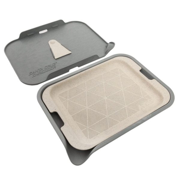 Santa Cruz Shredder Hemp Rolling Tray with Sift Screen - Image 4